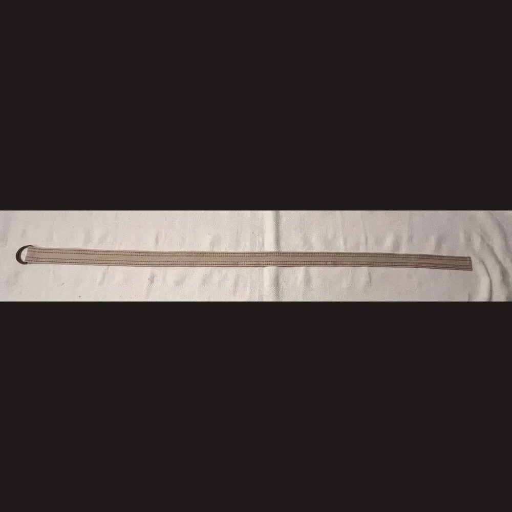Women’s Tan Fabric Belt Adjustable‎ Casual Waist Accessory Neutral Fashion